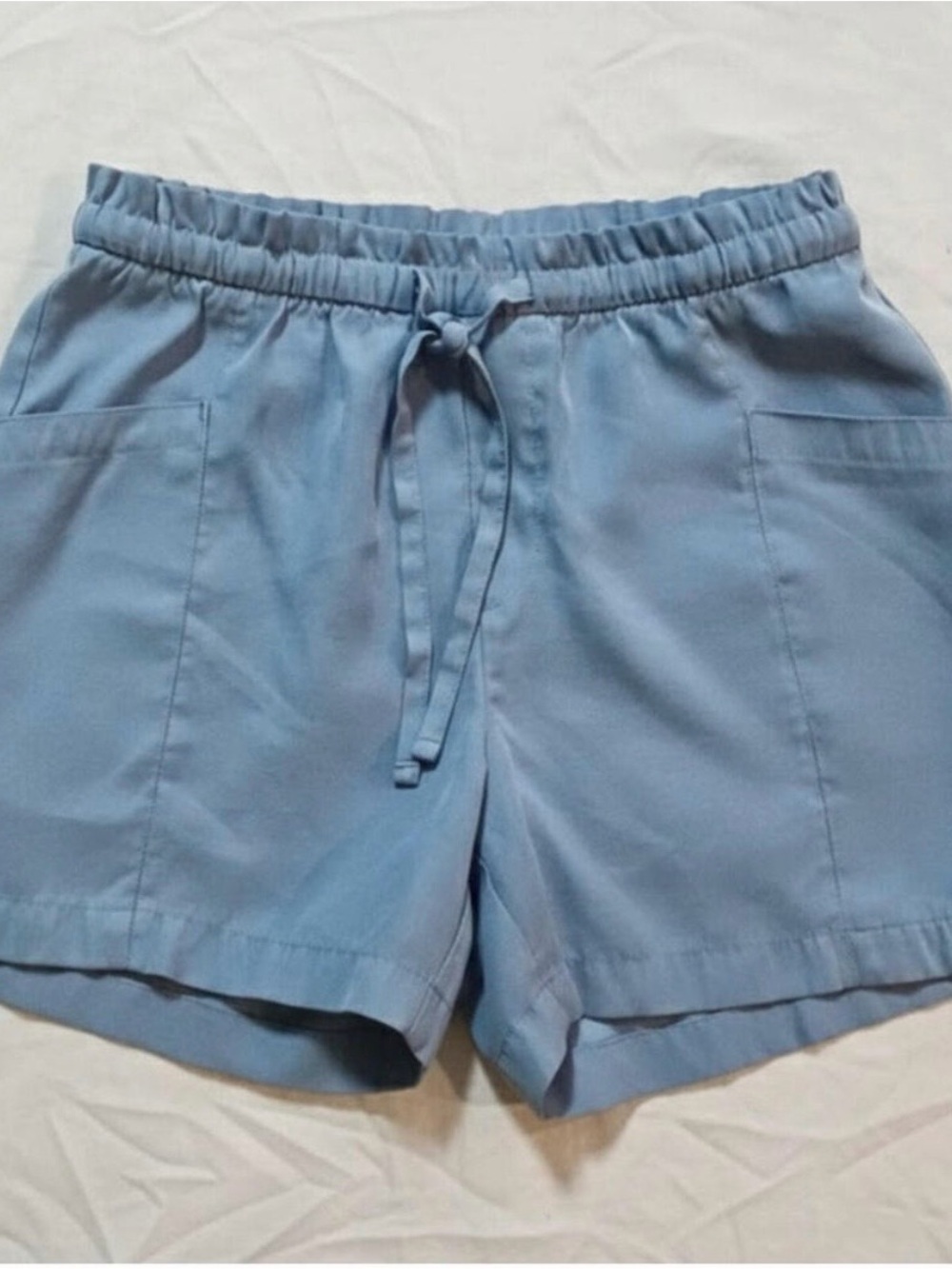 Old Navy Mount Shasta Soft Fashion Blue Shorts Womens Medium